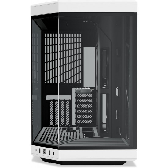 HYTE Y70 ATX Dual Chamber Mid-Tower Case - Black / White HYTE Y70 ATX Dual Chamber Mid-Tower Case - Black / White