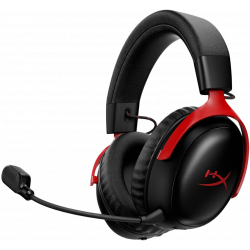HyperX Cloud III S Wireless Gaming Headset - Red