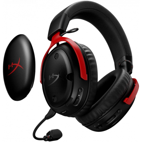 HyperX Cloud III S Wireless Gaming Headset - Red HyperX Cloud III S Wireless Gaming Headset - Red