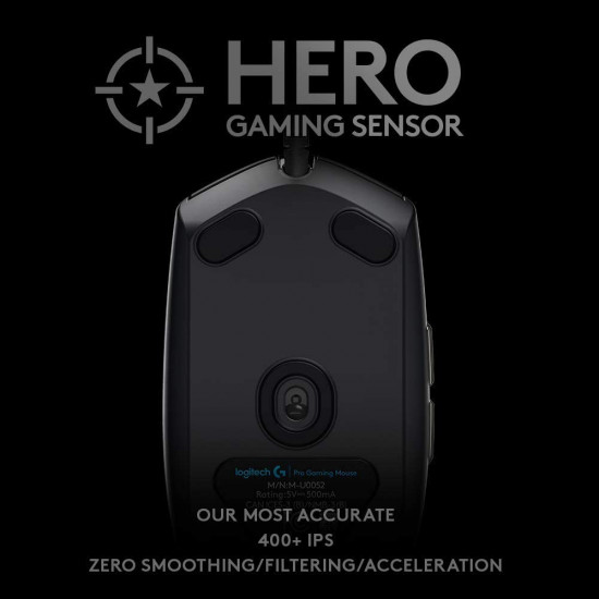 Logitech G PRO Wired Gaming Mouse - Hero Logitech G PRO Wired Gaming Mouse - Hero
