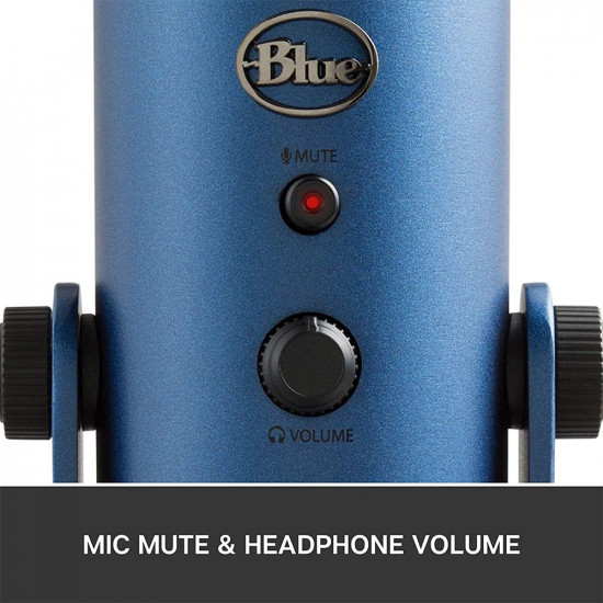 Logitech Yeti Premium Multi-Pattern USB Microphone - Blue Logitech Yeti Premium Multi-Pattern USB Microphone - Blue