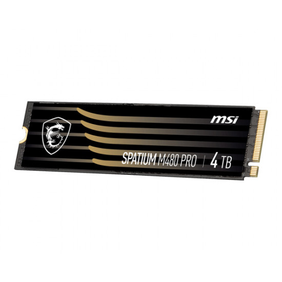 MSI Spatium M480 Pro PCIe 4.0 NVMe M.2 4TB SSD MSI Spatium M480 Pro PCIe 4.0 NVMe M.2 4TB SSD