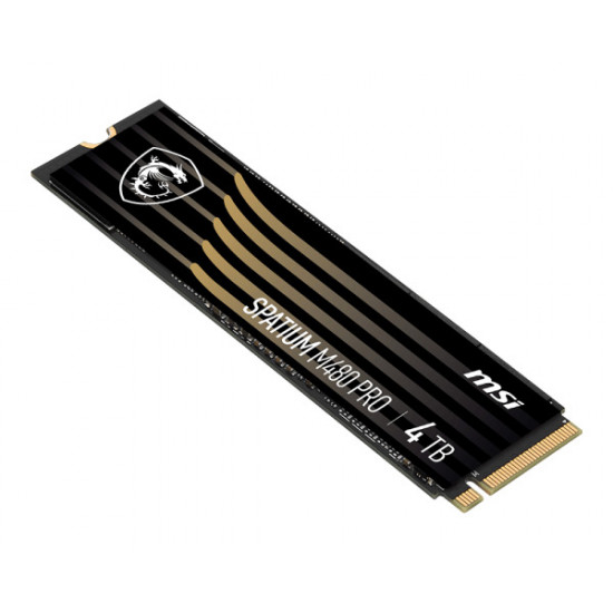 MSI Spatium M480 Pro PCIe 4.0 NVMe M.2 4TB SSD MSI Spatium M480 Pro PCIe 4.0 NVMe M.2 4TB SSD