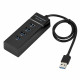 USB 3.0 Hub – 4-Port - Black