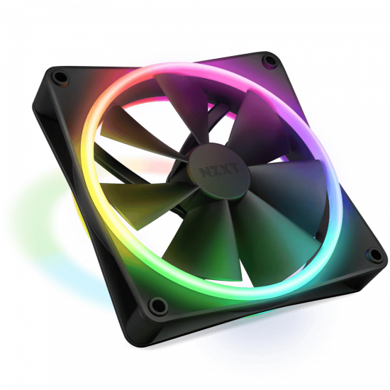 NZXT F140 RGB Duo 140mm RGB Fan with RGB Controller