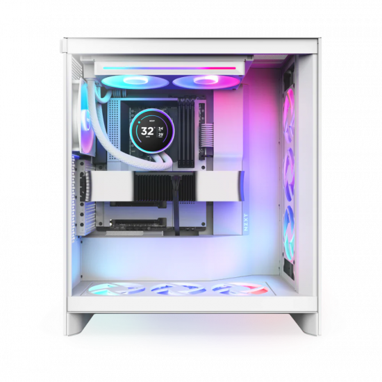 NZXT Kraken Elite 280mm RGB Cooler with Controller - White