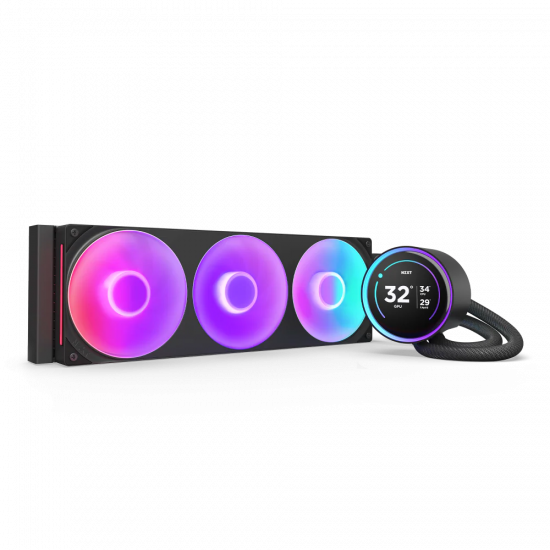NZXT Kraken Plus 360 RGB AIO Cooler - Black NZXT Kraken Plus 360 RGB AIO Cooler - Black