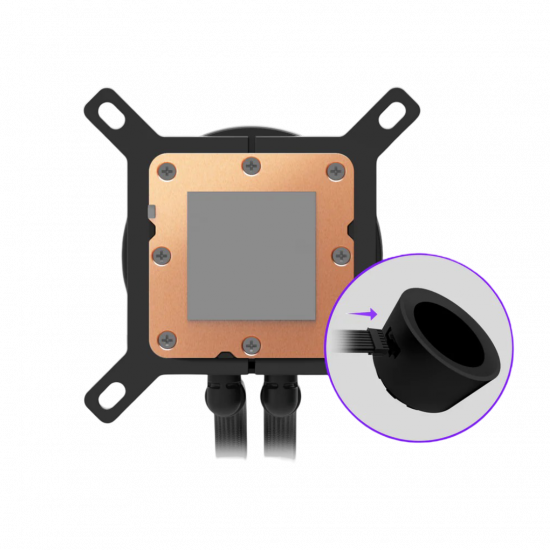 NZXT Kraken Plus 240 RGB V2 Cooler - Black