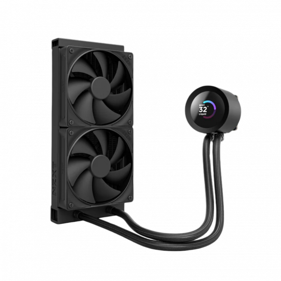 NZXT Kraken Plus 240 RGB V2 Cooler - Black