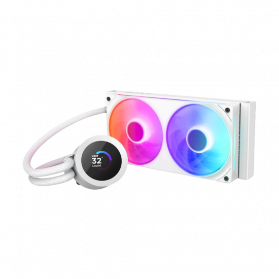 NZXT Kraken Plus 240 RGB V2 Cooler - White