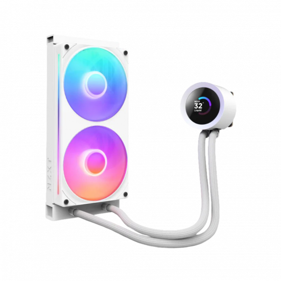 NZXT Kraken Plus 240 RGB V2 Cooler - White