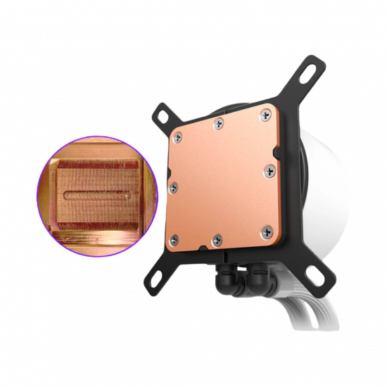 NZXT Kraken Plus 240 RGB V2 Cooler - White