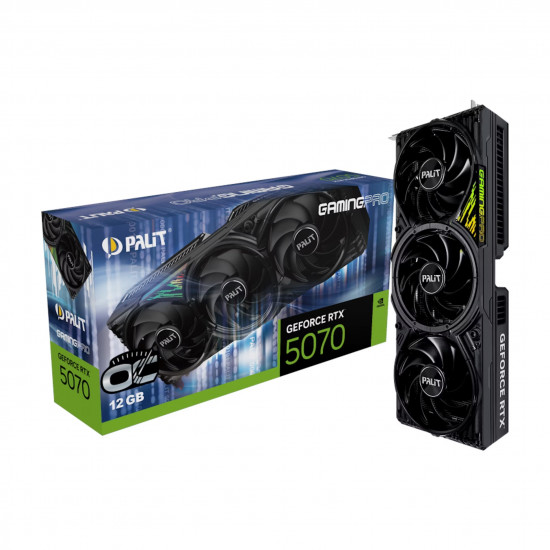 Palit GeForce RTX 5070 Gaming Pro OC 12GB GDDR7 GPU Palit GeForce RTX 5070 Gaming Pro OC 12GB GDDR7 GPU