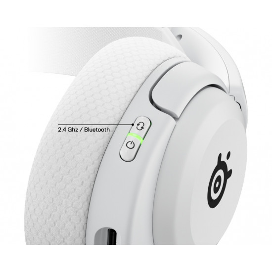 SteelSeries Arctis Nova 5 Wireless Gaming Headset - White SteelSeries Arctis Nova 5 Wireless Gaming Headset - White