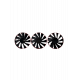 XFX Magnetic fans - Black