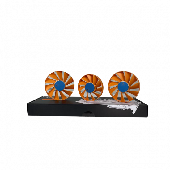 XFX Magnetic fans - Tango Orange