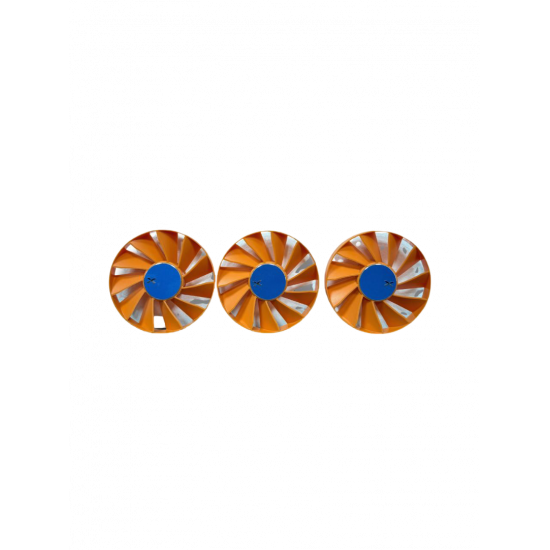 XFX Magnetic fans - Tango Orange