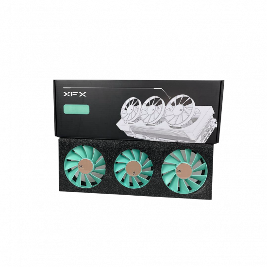 XFX Magnetic fans - Tiffany Blue XFX Magnetic fans - Tiffany Blue