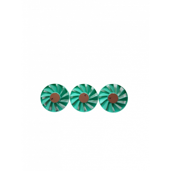 XFX Magnetic fans - Tiffany Blue XFX Magnetic fans - Tiffany Blue