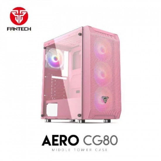 Fantech CG80 Middle Tower Case - Pink