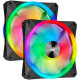 Corsair iCUE QL140 RGB 140mm PWM fan 2 pack - Black Corsair iCUE QL140 RGB 140mm PWM fan 2 pack - Black