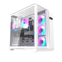 darkFlash L280 ATX Case - White