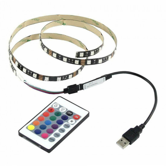 Devo USB RGB LED strip light 4M + 2M Free Devo USB RGB LED strip light 4M + 2M Free