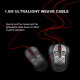 Darmo Shark N1 Light Mouse - Grey+Red - 16000 Dpi