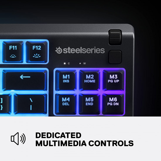 Steelseries Apex 3 TKL RGB Gaming Keyboard Steelseries Apex 3 TKL RGB Gaming Keyboard