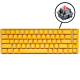 Ducky One 3 SF Yellow - Silent Red Switches Ducky One 3 SF Yellow - Silent Red Switches