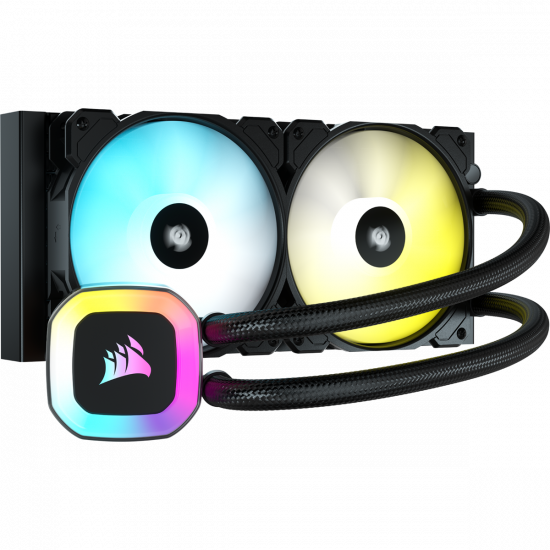 Corsair H100 RGB 240mm Liquid CPU Cooler Corsair H100 RGB 240mm Liquid CPU Cooler