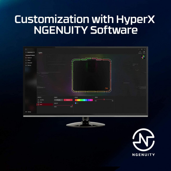 HyperX Fury Ultra RGB Mousepad HyperX Fury Ultra RGB Mousepad