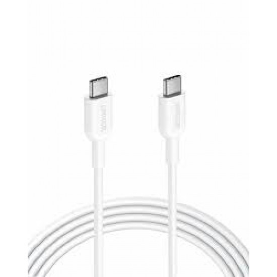 Anker Powerline+ II cable type c to type c - White