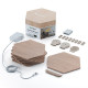 Nanoleaf - Elements - Hexagons Starter kit Birchwood 7 pack Nanoleaf - Elements - Hexagons Starter kit Birchwood 7 pack