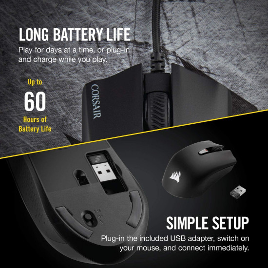 CORSAIR Harpoon Pro - Wireless Gaming Mouse CORSAIR Harpoon Pro - Wireless Gaming Mouse