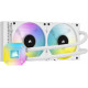 Corsair iCUE H100i ELITE CAPELLIX Liquid CPU Cooler - White Corsair iCUE H100i ELITE CAPELLIX Liquid CPU Cooler - White