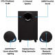 Logitech G560 Lightsync PC gaming speakers Logitech G560 Lightsync PC gaming speakers