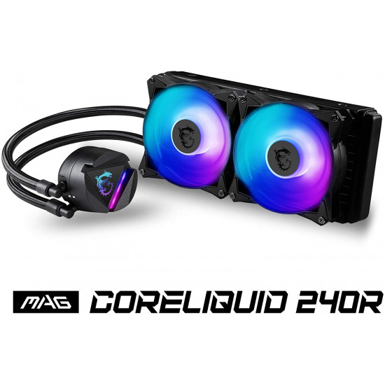 MSI MAG CORELIQUID 240R 2 ARGB fans MSI MAG CORELIQUID 240R 2 ARGB fans