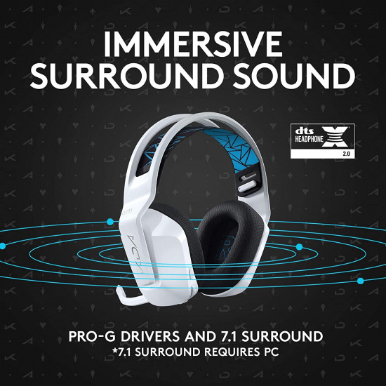 Logitech G733 K/DA LOL Lightspeed Wireless Gaming Headset Logitech G733 K/DA LOL Lightspeed Wireless Gaming Headset