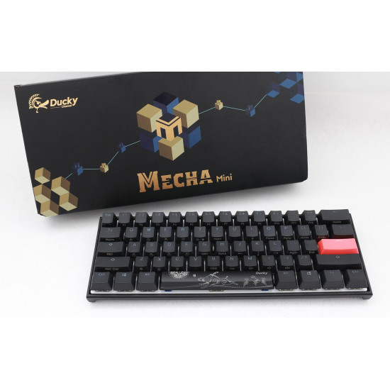 Ducky Mecha One 2 Mini RGB 60% - Cherry Speed Silver Ducky Mecha One 2 Mini RGB 60% - Cherry Speed Silver