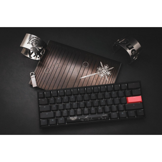 Ducky Mecha One 2 Mini RGB 60% - Cherry Speed Silver Ducky Mecha One 2 Mini RGB 60% - Cherry Speed Silver