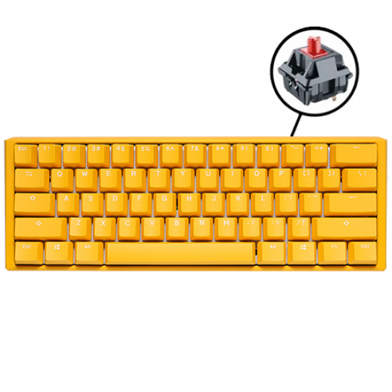 Ducky One 3 Mini Yellow - Red Switches Ducky One 3 Mini Yellow - Red Switches
