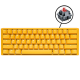 Ducky One 3 Mini Yellow - Red Switches Ducky One 3 Mini Yellow - Red Switches