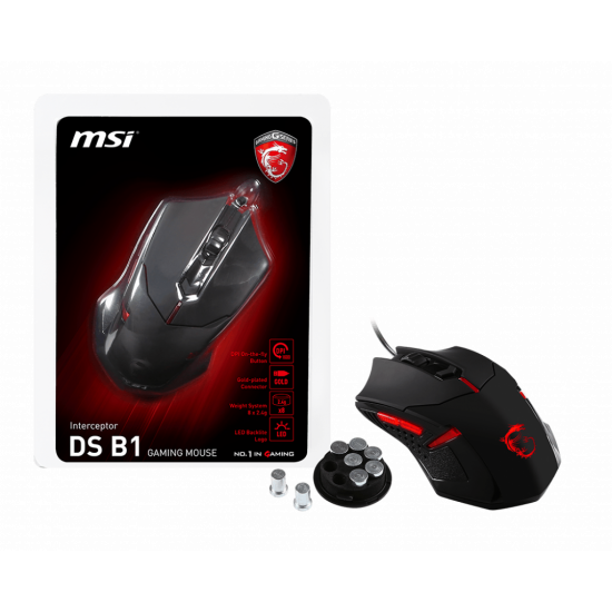 MSI Interceptor DS B1 Gaming Mouse MSI Interceptor DS B1 Gaming Mouse