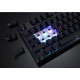 MotoSpeed K96 Wired Mechanical RGB Keyboard with Side Laser - Blue Switches