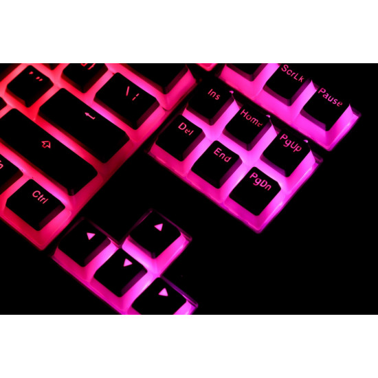 Ducky One 2 Pudding Edition RGB LED Double Shot PBT - Cherry Silent Red