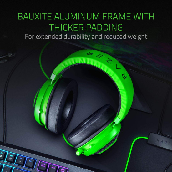 Razer Kraken Multi Platform Wired Gaming Headset - Green