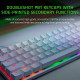 Razer Huntsman Mini Keyboard - Red switch - Mercury Razer Huntsman Mini Keyboard - Red switch - Mercury