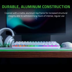 Razer Huntsman Mini Keyboard - Red switch - Mercury Razer Huntsman Mini Keyboard - Red switch - Mercury