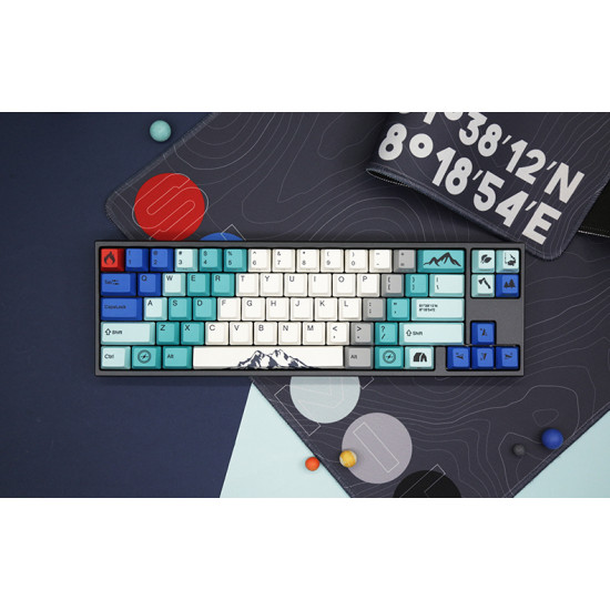 Ducky Miya Mac Summit - Blue switches - White LED Ducky Miya Mac Summit - Blue switches - White LED
